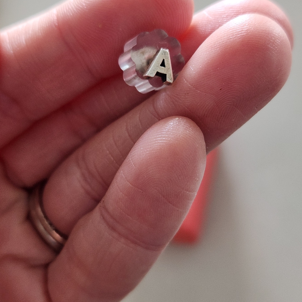 James Avery Silver "A" pair Last Set